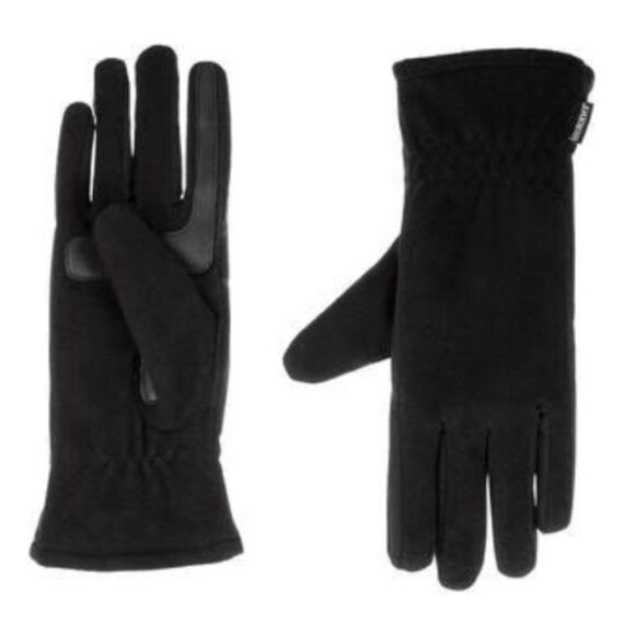 Women's isotoner SmartDRI Fleece Lined Gathered Gloves - Picture 2 of 8